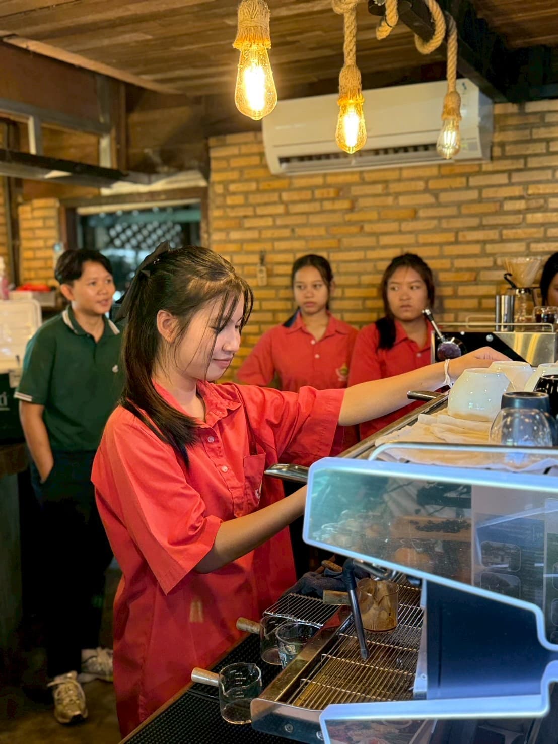 Barista Next Gen: ปลุกสเต็ปบาริสต้าวัยใส @บ้านสวนเพิ่มสุข☕️